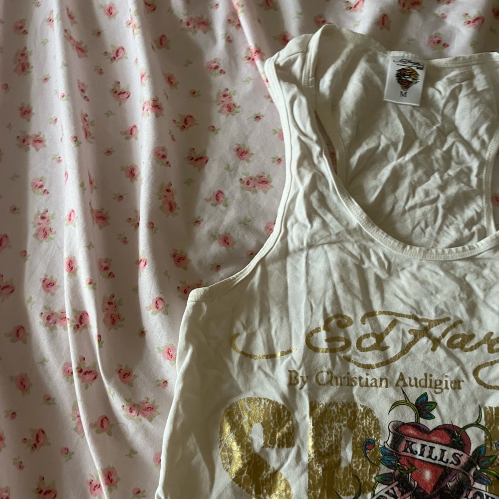 Vintage Y2K Ed Hardy Sport Tanktop